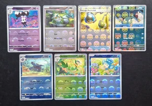 Black Bolt & White Flare Pokeball Reverse Holo bundle x7 cards - Picture 1 of 2