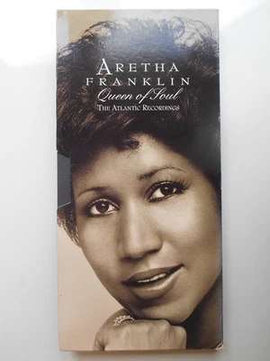 ARETHA FRANKLIN Queen Of Soul-The Atlantic Recordings - 4-Disc CD Box Set (1992) - Image 1 of 4