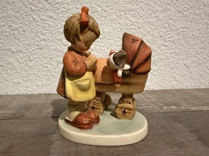Goebel Hummel W Germany "Puppenmutter" Mädchen mit Kinderwagen & Puppe #67 Figur - Bild 1 von 10