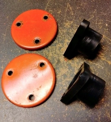 Simplicity 860 Snowblower Auger Side Bearing & Cap Set 1665980SM 1668639CSM - Image 1 of 4