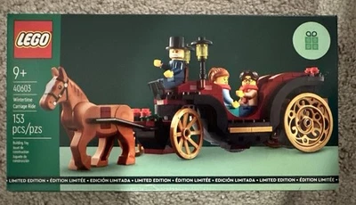 40603 LEGO Wintertime Carriage Ride Edición Limitada, 153 piezas Foto 1 de 2