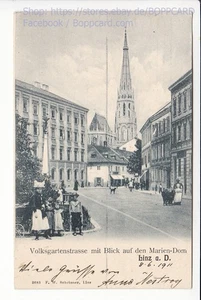 LINZ AN DER DONAU, VOLKSGARTENSTRASSE, 1910 - Imagen 1 de 2