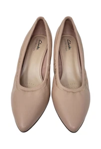 CLARKS collection Dark Blush Women's Heels Pumps Shoes Size 8 M - Picture 1 of 7