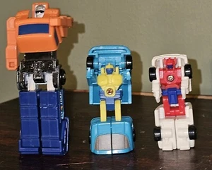 2- Transformers G1 Micromasters 1989 Rescue Hyperdrive 1- Gobots Fly Trap 1983 - Foto 1 di 7