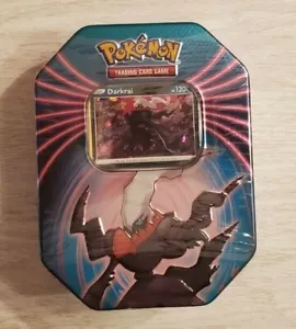 Pokemon Darkrai Caja de Lata - ¡Nuevo y Precintado! ¡3 paquetes de refuerzo más tarjeta de aluminio! - Imagen 1 de 1
