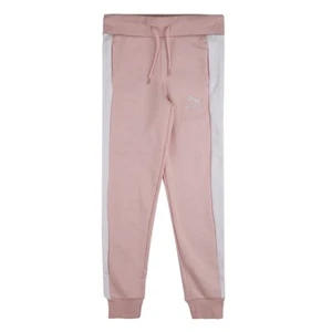 Puma Girl's Classics T7 Track Pants - Casual Moisture Wicking - Lotus - Picture 1 of 3