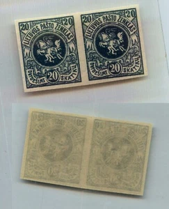 Lithuania 1919 SC 52 MNH wmk 145 pair . rtb8723 - Picture 1 of 1