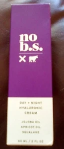 No B.S. Day + Night Hyaluronic Cream Facial Lightweight Moisturizer 2 Oz - Picture 1 of 1