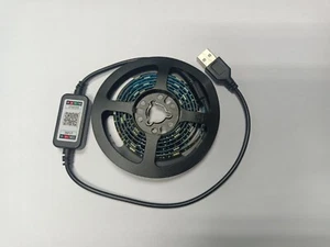 Led Lights RGB 1M With Bluetooth Controller - Picture 1 of 6