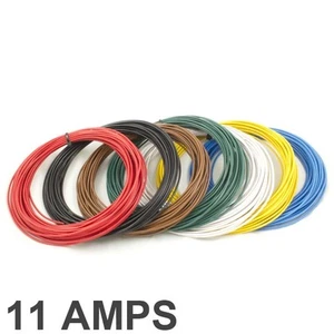 *11 AMP Rated* 0.5mm2 Thin Wall Single Core Cable / Wire - 7 Colour Selection - Picture 1 of 1