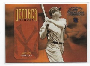 2004 Donruss Classics OCTOBER HEROES Babe Ruth New York Yankees OH-8 2395/2499