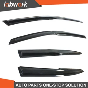 Labwork Window Visor Vent Rain Guard Deflector For 2003-2007 Honda Accord 4Pcs - Picture 1 of 7