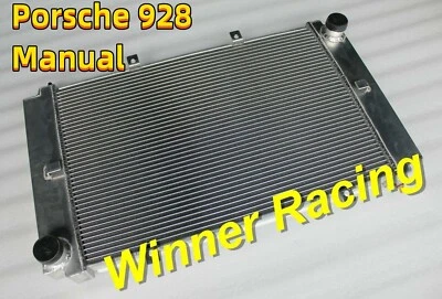 Radiador de aluminio apto para Porsche 928 manual sin enfriador de aceite incorporado Foto 1 de 4