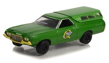 1972 Ford Ranchero 500 QUAKER STATE BLUE Series Blister Necklace, GRE...