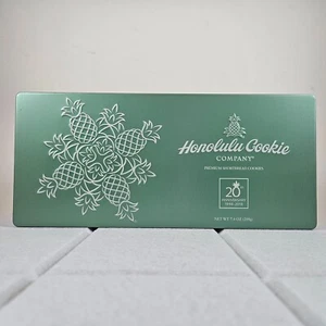 Honolulu Cookie Company 20th Anniversary Silver Tin (Empty) - Picture 1 of 9