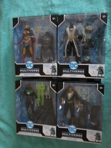 McFarlane DC Multiverse BAF Frost King Batman,Green Lantern,Blk Adam,Wonder      - Picture 1 of 11