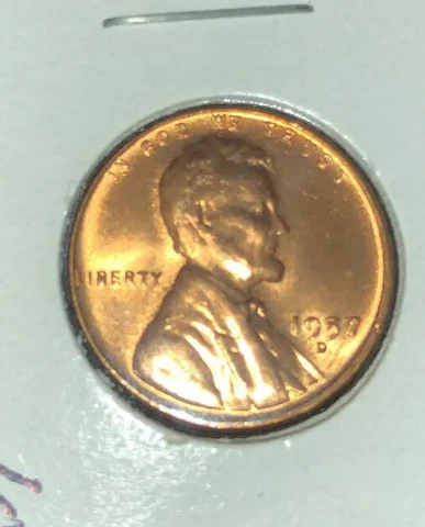 1957 Great Condition D Lincoln Wheat Penny Rare Collectable Coin Currency Cover