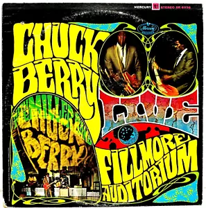 Chuck Berry Live At The Fillmore SF 1967 Vinyl Mercury Records 1st Press - Picture 1 of 4