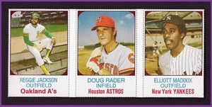 1975 Hostess Cakes Reggie Jackson #88 + Doug Rader #89 TOUGH RADER ! - Picture 1 of 3
