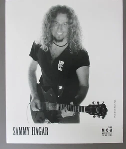 Sammy Hagar schwarz & weiß 8x10 Hochglanz Promo Foto 1999! - Bild 1 von 1