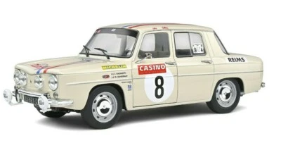 SOLIDO 1:18 AUTO DIE CAST METAL - RENAULT 8 GORDINI 1300 RMC #8 (2014) S1803608 - Immagine 1 di 4