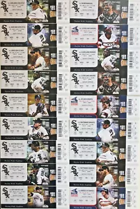 2010-2011-2012-2013 Chicago White Sox Season Ticket Stubs - Mint Condition! - Picture 1 of 8