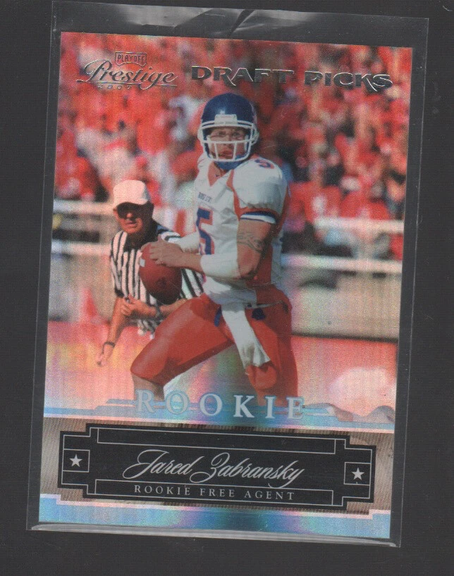 JARED ZABRANSKY 2007 PLAYOFF PRESTIGE LIGHT BLUE DRAFT PICKS ROOKIE #239 /999 - Image 1 of 1