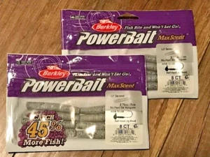Fishing Tackle Berkley PowerBait MaxScent Lil’ General 2.75”/7cm 8 ct (2 packs) - Picture 1 of 1
