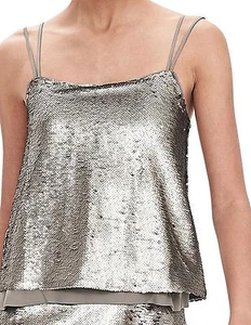 NWT Banana Republic $198 Women Strappy Sequin Dress 0,2P,2,4,6P,6,8P,8,10P,10,12 - Picture 1 of 6
