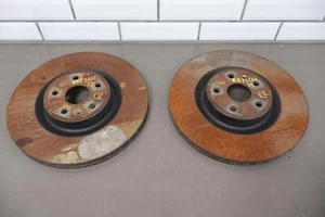 2023 Fisker Ocean One Pair LH&RH OEM Rear Brake Rotors (3K Low Miles) - Picture 1 of 20