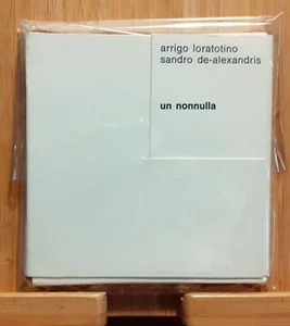 Loratotino De-Alexandris  "un nonnulla"- Poesia visiva 1969 - Picture 1 of 1