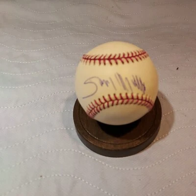 Gary Matthews SIGNED BASEBALL ONL RAWLINGS BASEBALL PHILADELPHIA PHILLIES  - Image 1 of 4