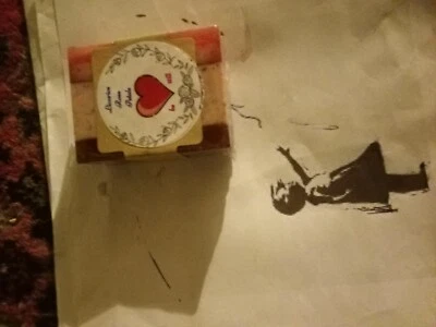 black raspberry melt and pour hand soap hand with ground Anise and chai - Image 1 of 3