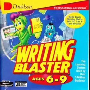 Writing Blaster Ages 6-9 PC MAC CD learn sentences paragraphs words letters etc! - Picture 1 of 1