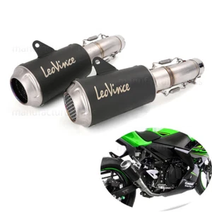 For Kawasaki Z400 Ninja 400 2017-2025 Slip-on Exhaust 51 mm Muffler Pipe 240 mm - Picture 1 of 13