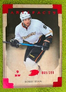 2013-14 Upper Deck Artifacts RUBY #9 - Bobby Ryan /399 (Ducks)