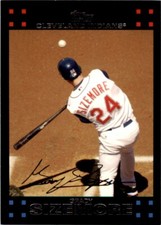 2007 Topps Grady Sizemore . Cleveland Indians #186