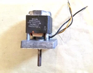 NOS Molon QHM-60423-1 Permanent Split Kondensator (PSC) Getriebemotor Getriebemotor 115v - Bild 1 von 8