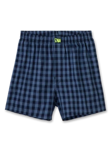 Woven Shorts, Blue Black Checked V.Sanetta Gr.140-152 - Picture 1 of 1