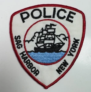 Sag Harbor Police New York Suffolk County NY Long Island Patch BB10 - Picture 1 of 2