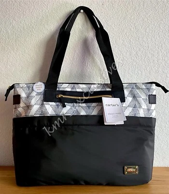 NWT Carter’s Always Ready Diaper Tote/ Crossbody w Changing Pad & Stroller Loops - Image 1 of 4