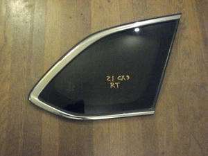 16-23 2016-2023 MAZDA CX-9 CX9 REAR RIGHT PASSENGER QUARTER WINDOW GLASS OEM - Picture 1 of 3
