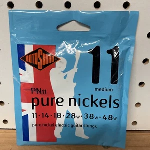 Rotosound Pure Nickel Electric Guitar Strings Medium 11-48 PN11 - Picture 1 of 2