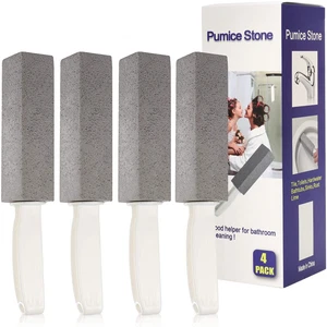Pumice Stone Toilet Bowl Cleaner with Handle - Pumice Stone for Toilet Cleani... - Picture 1 of 8