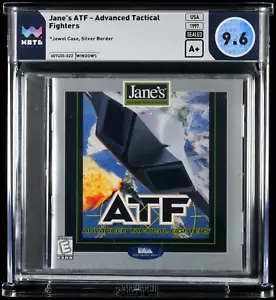 Jane's ATF: Advanced Tactical Fighters, Jewel Case, Casi Como Nuevo+, WATA 9.6 A+ - Imagen 1 de 5