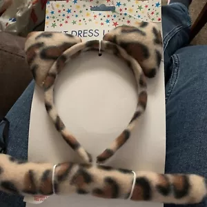 Cat Dress Up Set With Tail For Child. Fancy Dress Dress Up New - Picture 1 of 2