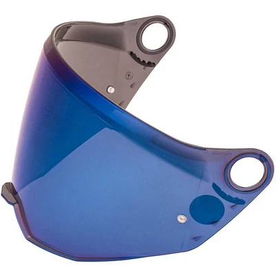 Airoh Visiera Mirrored Blue Blu Specchiata Casco Commander - Imagen 1 de 2