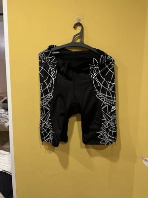 De Colección Nike Ciclismo Baberos Pantalones Cortos Para Hombres XXL Negro Bicicleta Entrenamiento Foto 1 de 4