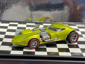 1/64 HOT WHEELS TWIN MILL REAL RIDERS RUBBER TIRE LIME GREEN M25 - Bild 1 von 6