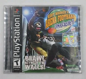 Kurt Warner's Arena Football Unleashed: (Sony PlayStation 1, 2000) PS1 CIB - Imagen 1 de 5